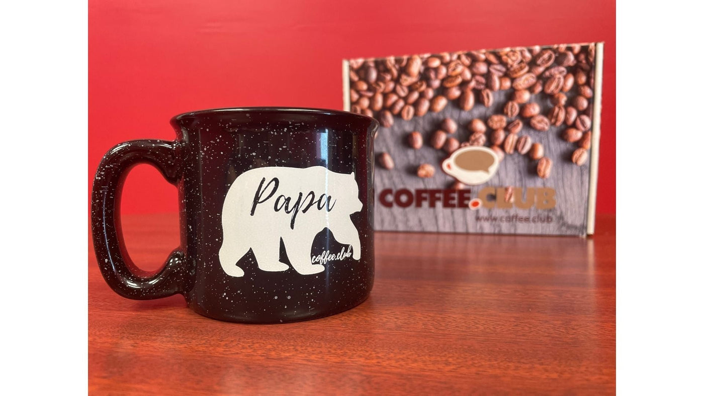 Papa Bear 15oz. Campfire Mug – Coffee Club