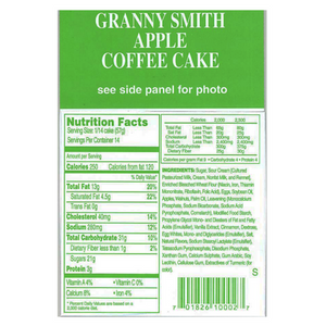 Granny Smith Apple Coffee Cake